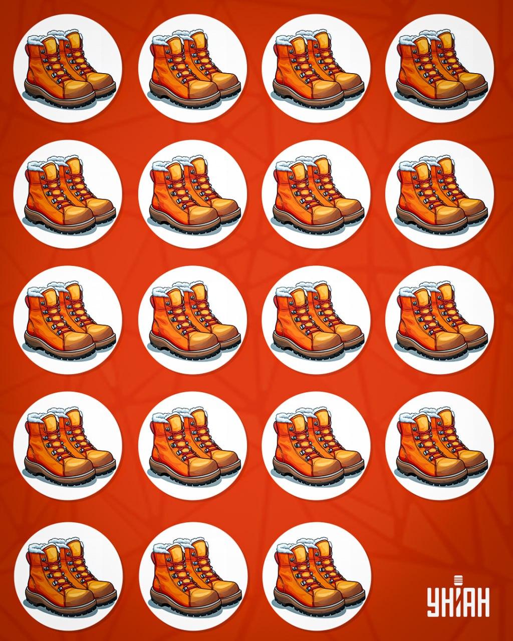 Det tar mindre än 10 sekunder att spåra upp ett konstigt par skor / Moje collage Hitta ett par konstiga skor på mindre än 10 sekunder / Moje collage