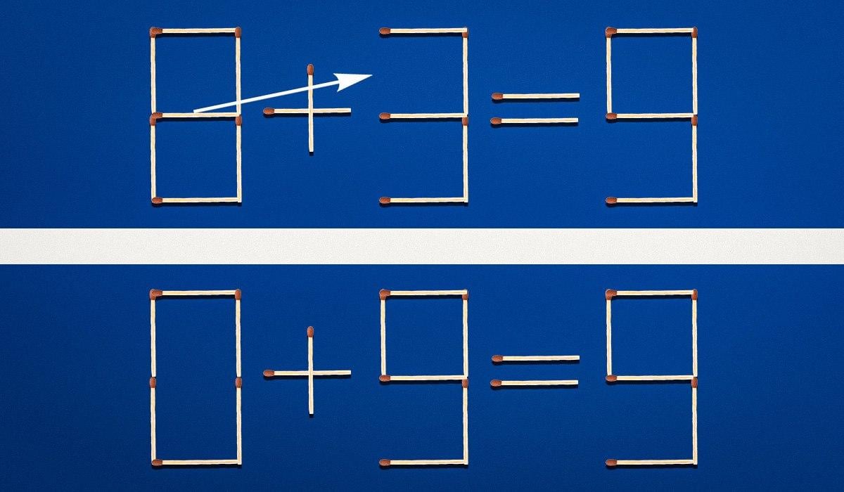 Du behöver bara ordna om 1 tändsticka för att lösa en ekvation: enkelt test-IQ Du behöver bara ordna om 1 tändsticka för att lösa ekvationen: ett enkelt IQ-test