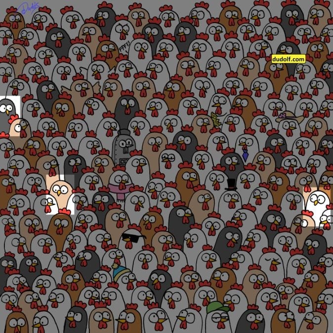 Där de tre ugglorna är gömda: bara 1% av människorna slutför pusslet på 10 sekunder Där de tre ugglorna är gömda: endast 1% av människorna kommer att slutföra pusslet på 10 sekunder