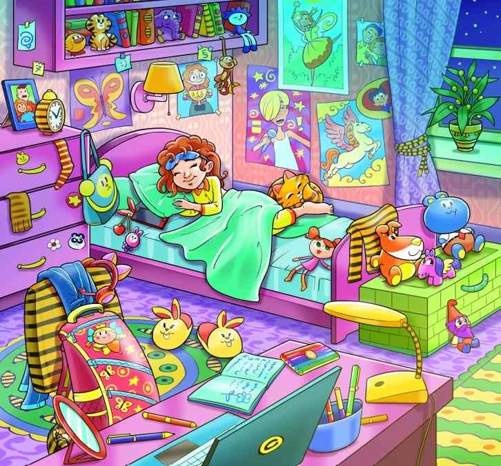 Explosiv optisk illusion: bara genier kan hitta ett bi i ett sovrum på 7 sekunder Explosiv optisk illusion: bara genier kan hitta ett bi i ett sovrum på 7 sekunder