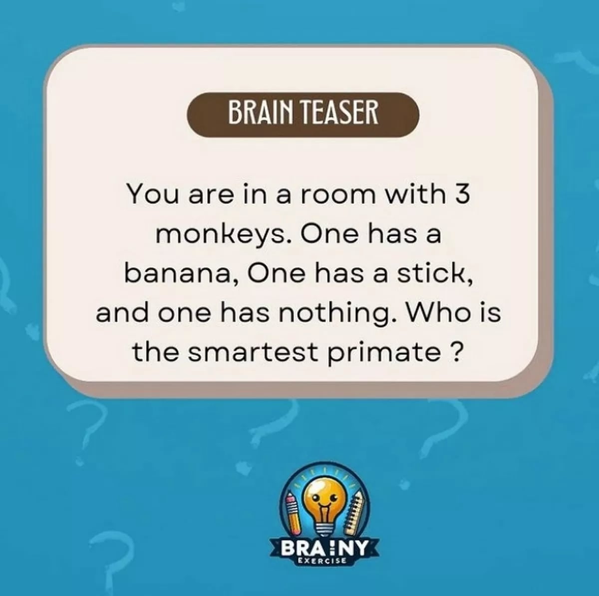 Bara ett riktigt geni kan lösa denna  Endast ett riktigt geni kan lösa denna