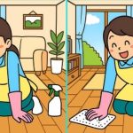 Vad är skillnaden mellan 2 kvinnor som moppar golvet: bara de mest uppmärksamma kommer att gissa på 23 sekunder Vad är skillnaden mellan 2 kvinnor som moppar golvet: bara