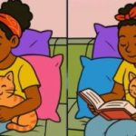 Vad är skillnaden mellan två flickor som läser en bok: